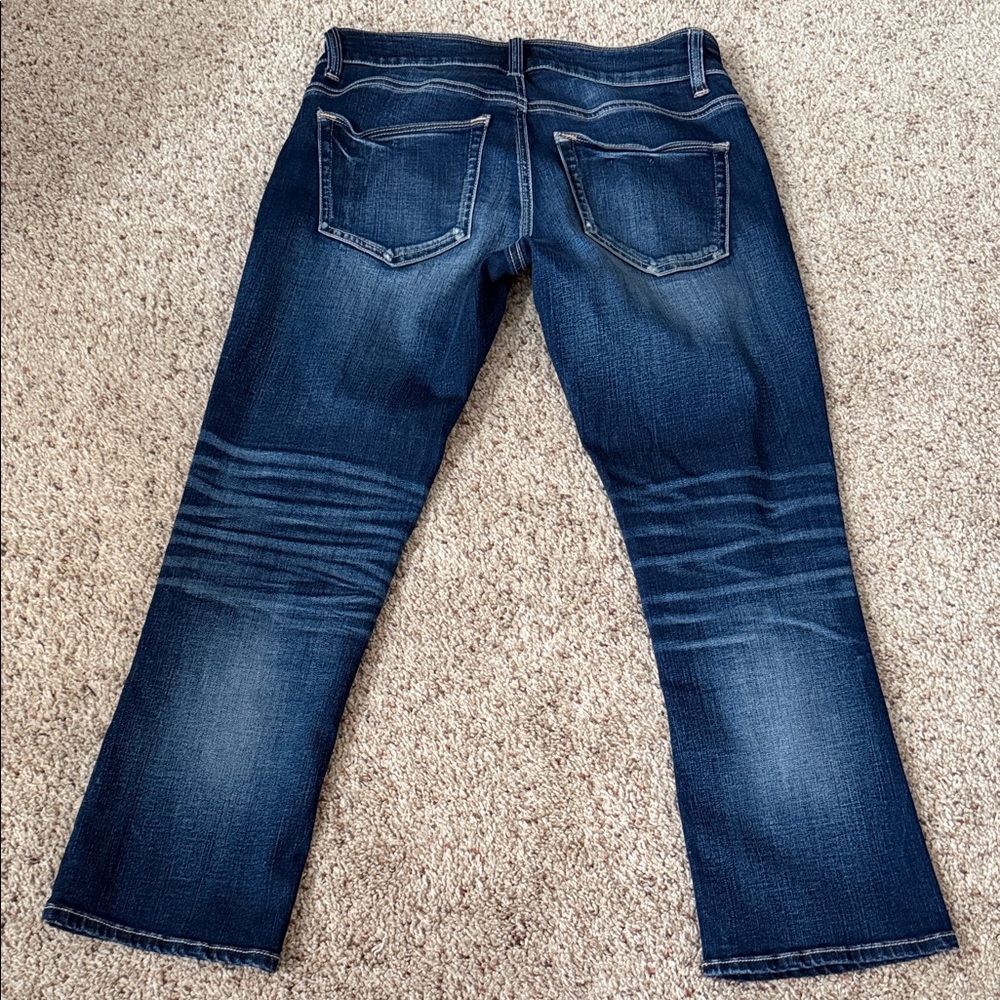 Daytrip Dark Blue Cropped Virgo Jeans - Picture 6 of 7